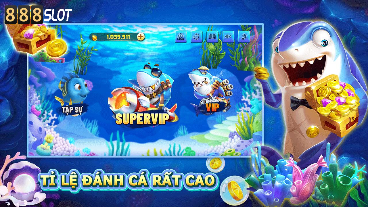 Những chiến thuật thông minh sẽ giúp bạn dễ dàng chiến thắng hơn trong Mega Fishing 888Slot