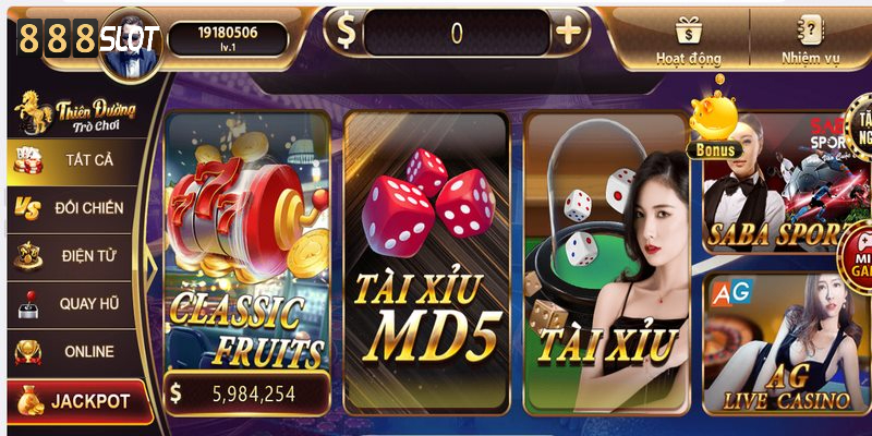 Tài Xỉu MD5 888Slot 888Slot - Tựa game nổ hũ mỗi dịp lễ hội Trung Hoa